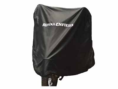 Black water resistant bike cover for Guerrilla 450