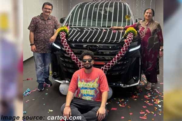 Samay Raina's buys new Toyota Vellfire for his parents