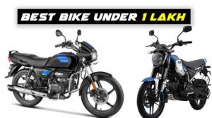 Best Bike under 1 lakh