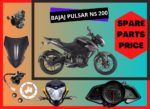 BAJAJ PULSAR NS 200 SPARE PARTS PRICE IN INDIA