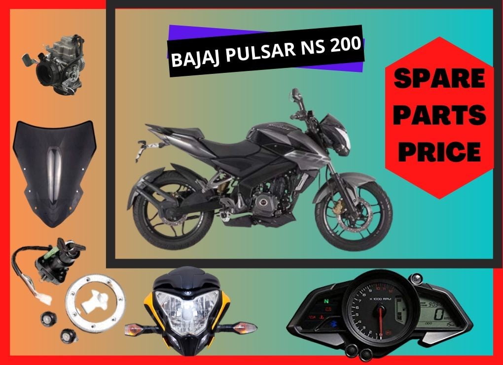 Bajaj Pulsar NS 200 Spare Parts Price List In India 2023 Pulsar NS200 Bajaj Pulsar NS 200 Spare Parts Price List In India 2023 Pulsar NS200