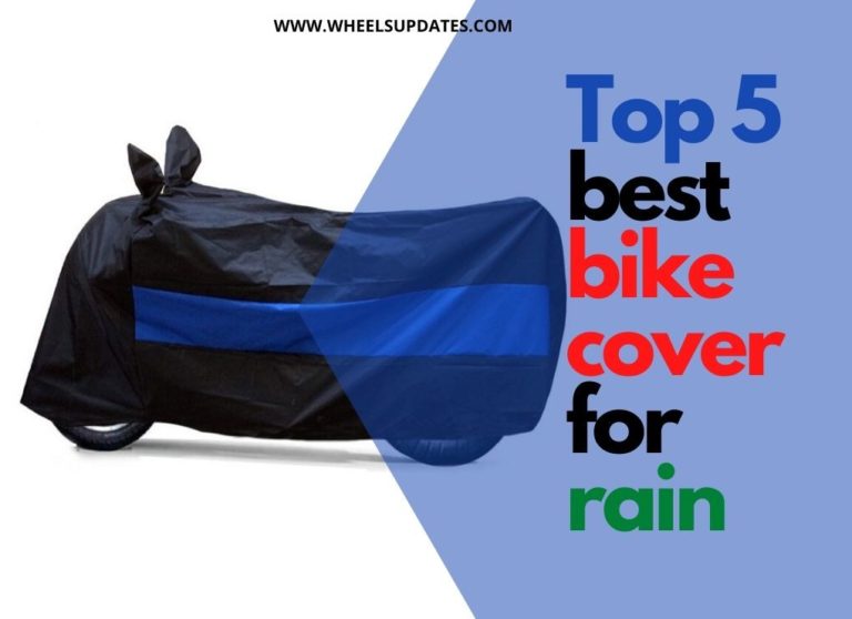 Top 5 best waterproof bike cover for rain in India 2024