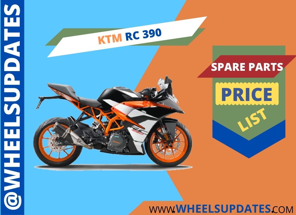 KTM RC 390 spare parts price