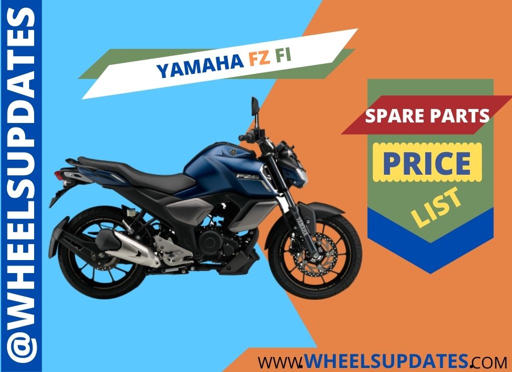 Yamaha FZ FI spare parts price