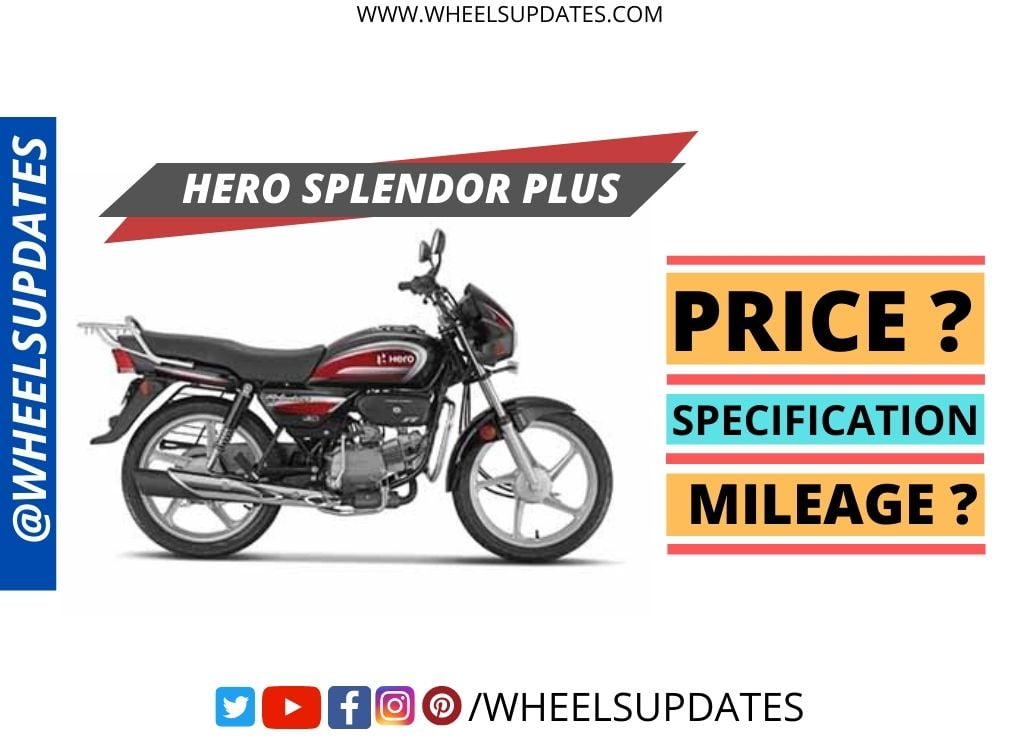 Hero Splendor Plus price