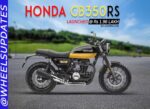 Honda CB350RS launched at Rs 1.96 lakh