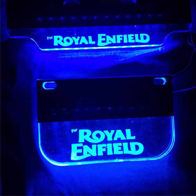 LED light number plate for royal enfield classic 350
