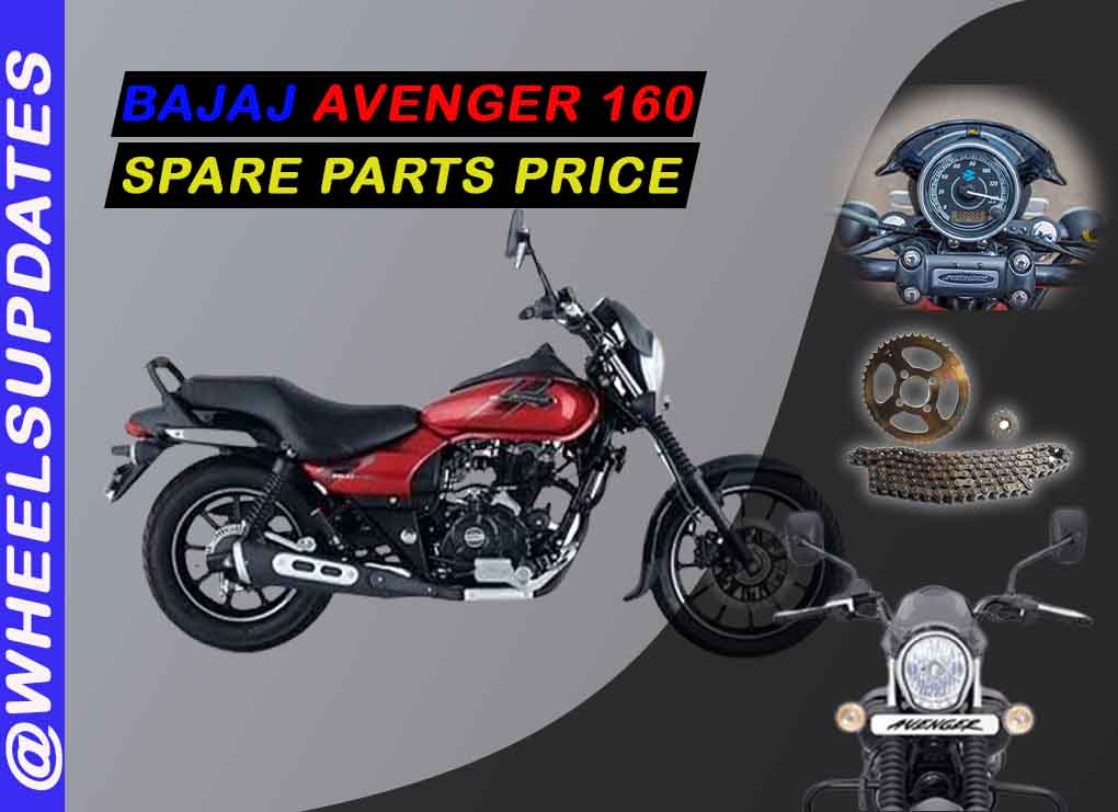 bajaj avenger spare parts price list in india