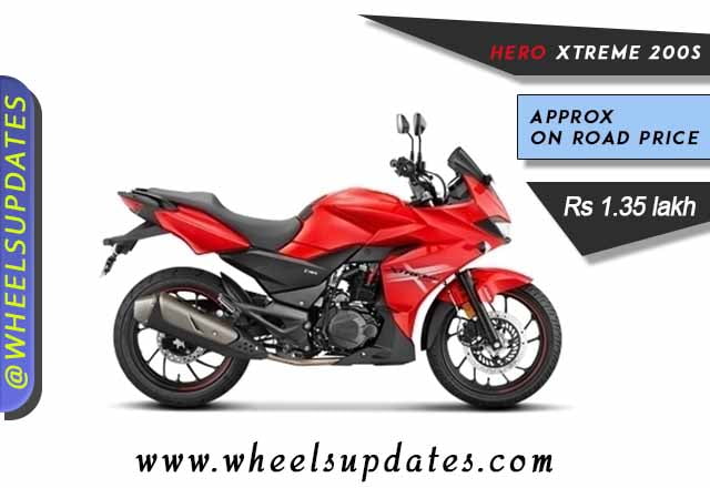 Hero Xtreme 200S best fully faired bike under 1.5 lakh
