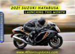 2021 Suzuki Hayabusa launching in April