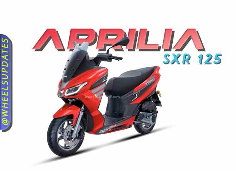 Aprilia SXR 125 price and specification