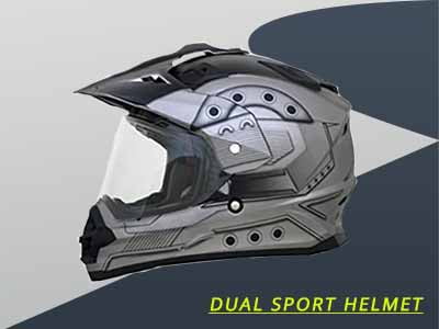 Dual sport helmet