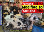 Yamaha R15 V3 Modified to Yamaha R15 in India