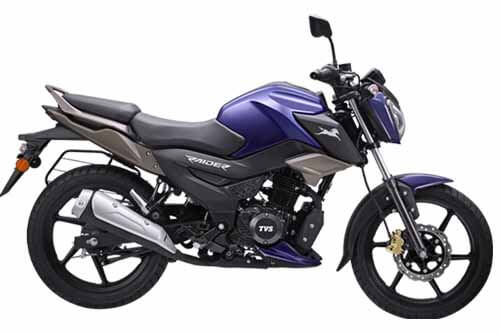 TVS Raider 125 launched in India with a price tag of Rs 77500