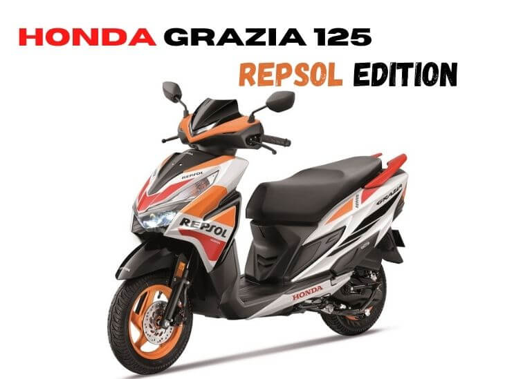 Honda Grazia 125 repsol edition on road price