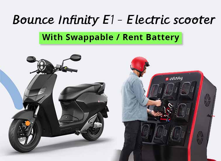 Bounce Infinity E1 e-scooter price in India