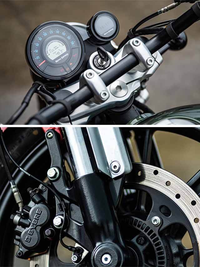 Royal Enfield Super Meteor 650 gets digital analogue console and dual channel ABS