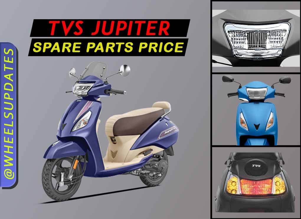 TVS Jupiter Spare parts price list