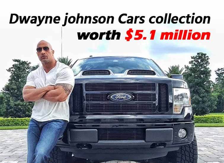 Dwayne Johnson car collection worth $5.1 million