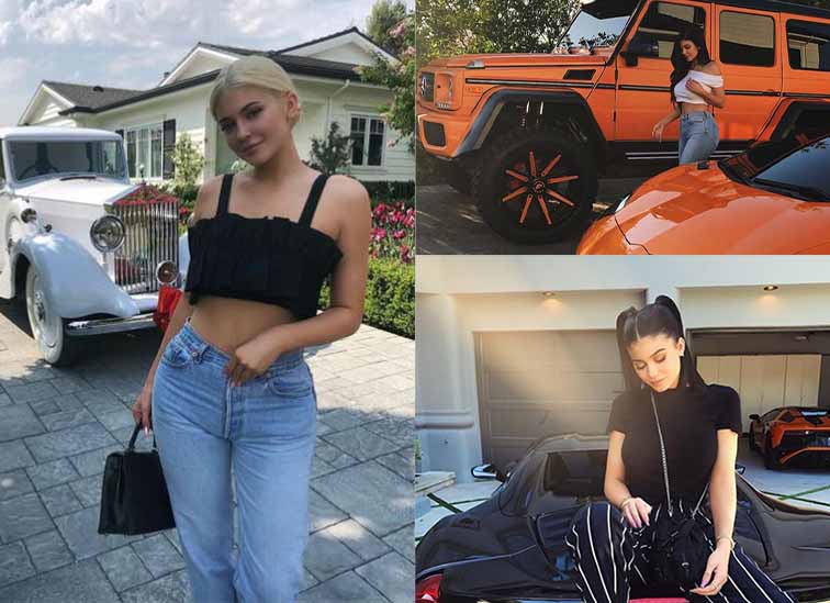Kylie jenner Car collection worth $8 million