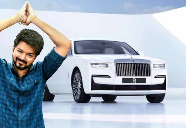 Thalapathy Vijay's Rolls Royce Ghost