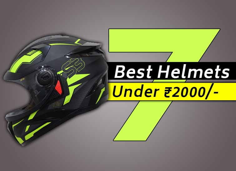 Top 7 Best helmets under 2000 in India 2022