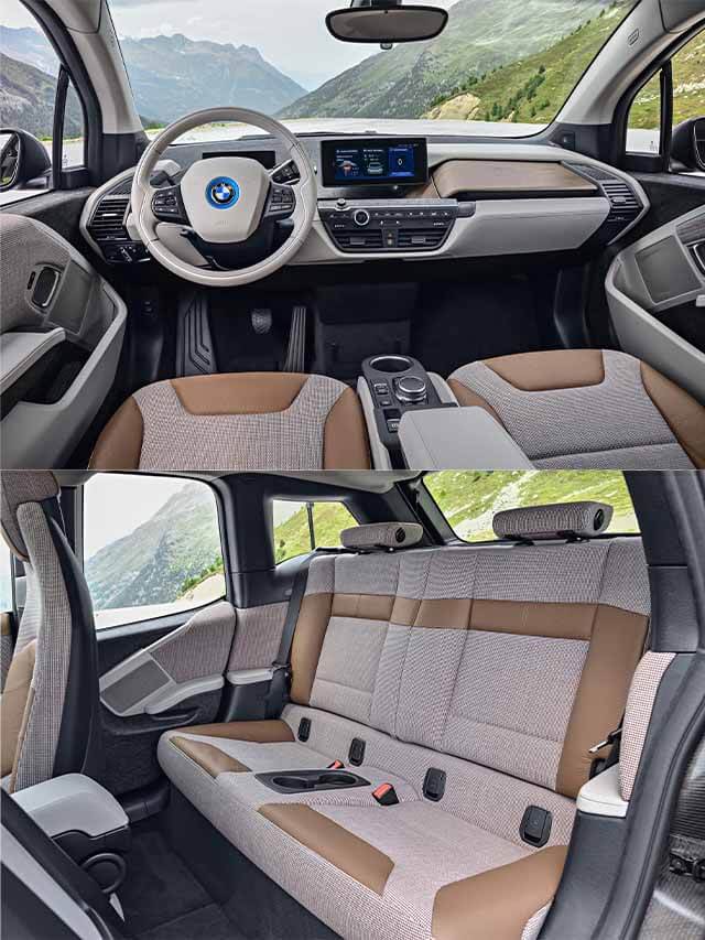 BMW i3 interior and seating
