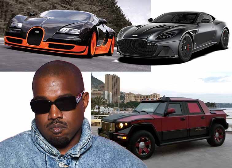 Kanye West Car collection worth $7 million