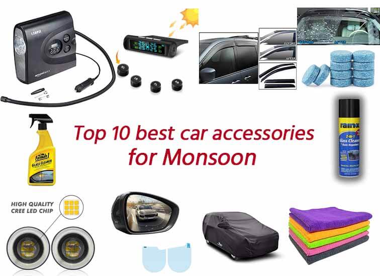 Top 10 Best car Accessories for Rainy season