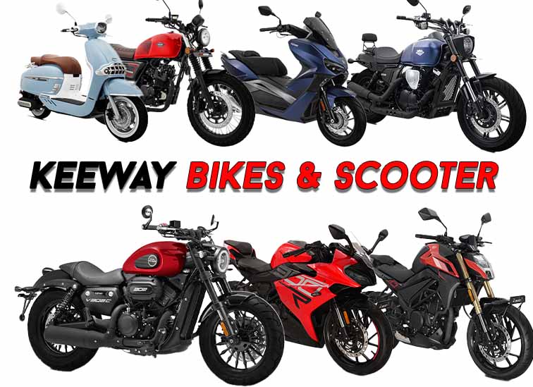 All Keeway Motorcycle and scooter price list