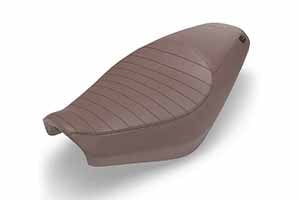 Brown Pleated Seat Covers for Hunter 350