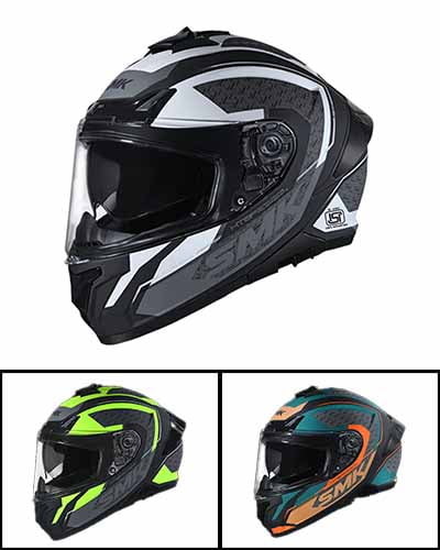 SMK-Typhoon-RD1 best helmet for sports bike under Rs 6000