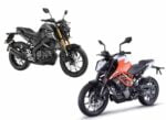 Yamaha MT 15 vs KTM Duke 125 Comparison