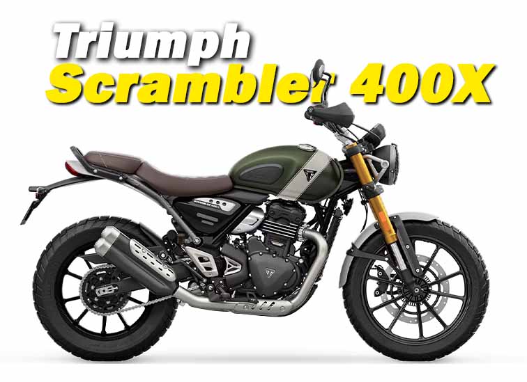 Triumph Scrambler 400X Price, Mileage, Top speed, 0-100 kmph, Features, specs
