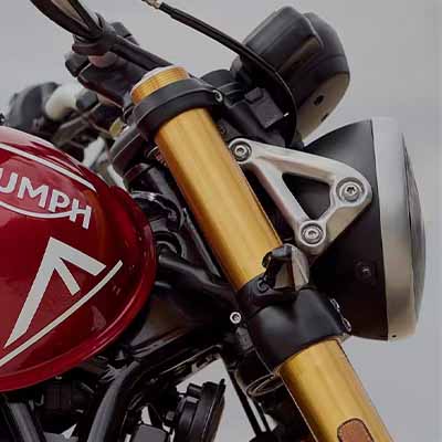 Triumph Speed 400 headlight