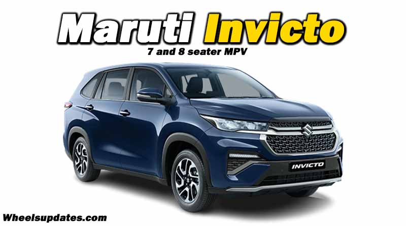 2023 Maruti Invicto Price, Mileage, Top speed, 0-100 kmph, features, Variants, Specification