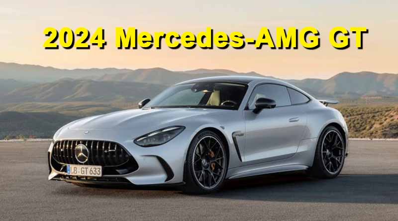 2024 Mercedes-AMG GT now gets 2+2 seating and more power
