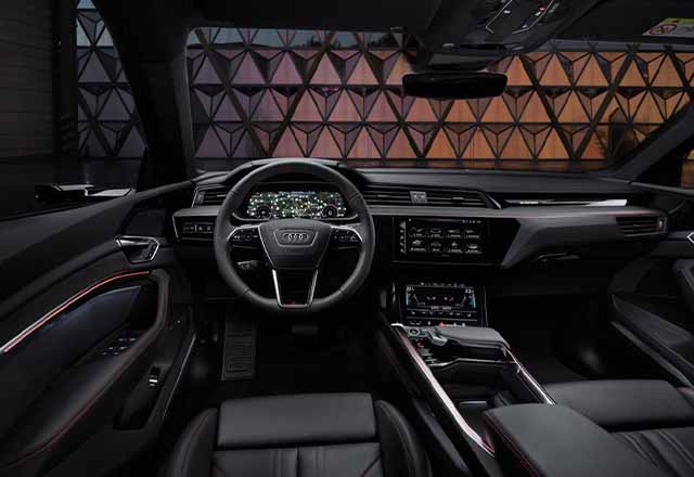 Audi Q8 e-tron interior images
