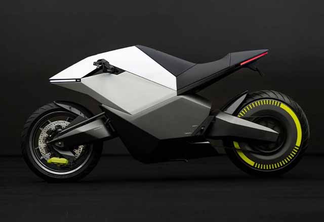 upcoming Ola Diamondhead electric motorcycle concept