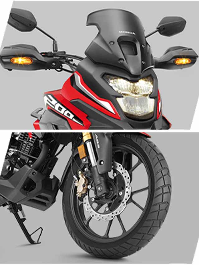 2023 Honda CB200X headlight