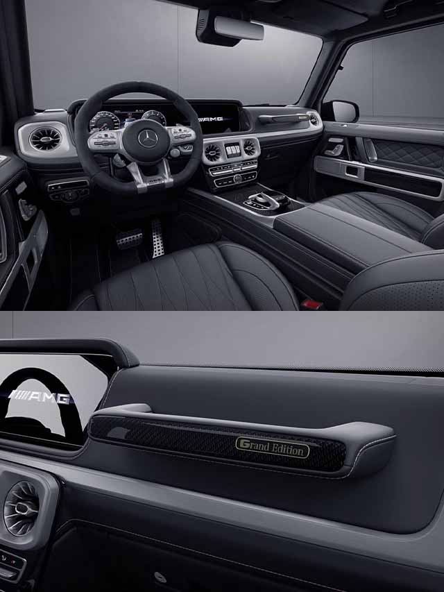 Mercedes AMG G 63 Grand Edition interior