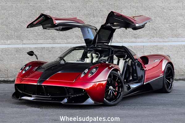 Pagani Huayra is one of the fastest car with 238 mph top speed