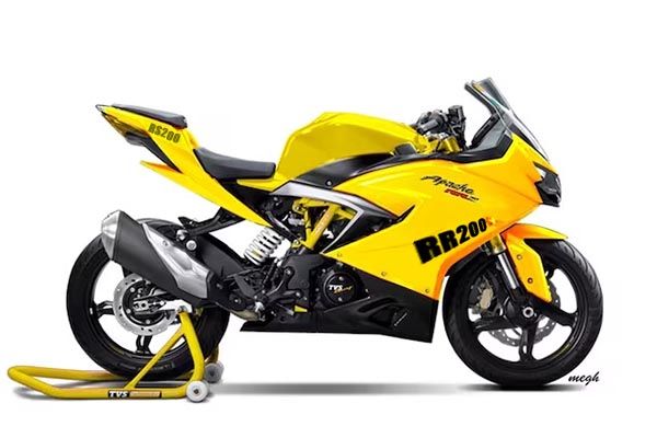 TVS Apache RR 200 launch date and price