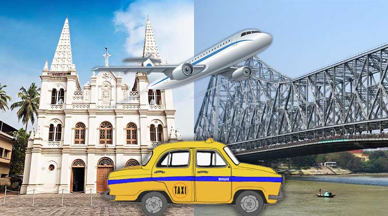 Coastal Charms to Cultural Hub- Kochi to Kolkata Flight, Journeying Through India's Varied Landscapes