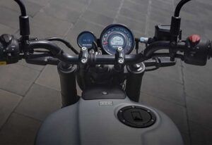 Enfield Guerrilla 450 Analogue instrument console