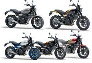 Royal Enfield Guerrilla 450 all the color variants