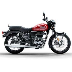 2024 Royal Enfield Bullet 350 military silver red mileage