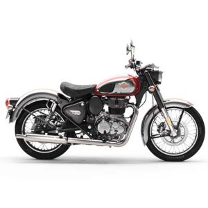 RE Classic 350 Chrome red