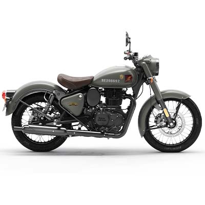 Royal Enfield new bullet signals marsh grey color