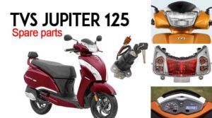 TVS Jupiter 125 spare parts price list 2024